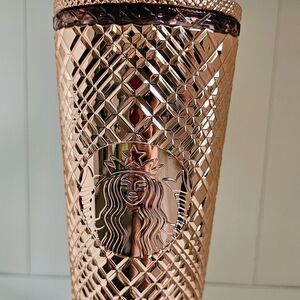 NEW Starbucks Copper "Jeweled" Textured Tumbler